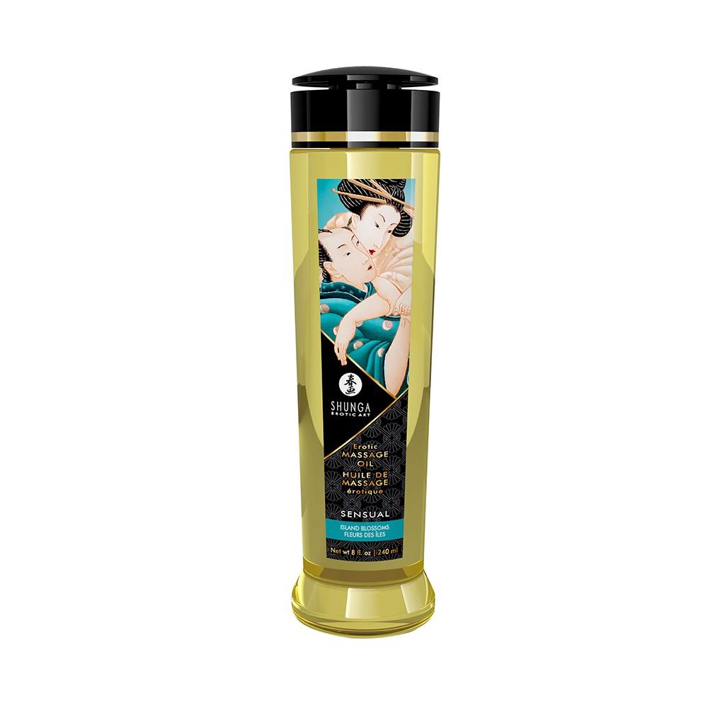 Olejek Do Masażu Sensualny Kwiaty Wysp Afrodyzjak 240ml Cc1224