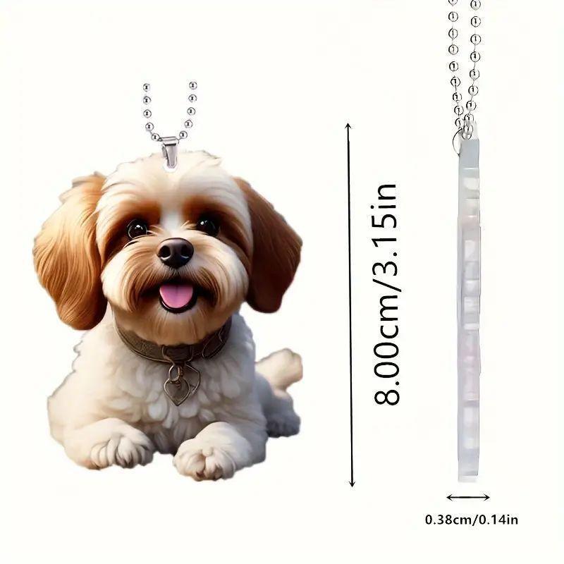 Charming Acrylic Hanging Pendant Ideal For Car Interior Decoration And Cheer Holiday