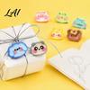 Decorative Resin Fridge Stickers 8Pcs Cartoon Animal Magnets Cute Magnetic Decorations for Refrigerator Whiteboard And Office Creative Ornaments