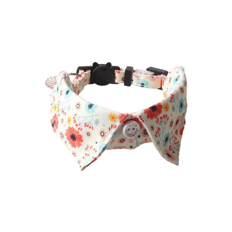 Pet Supplies New Pet Supplies Flower Accessories Collar Cat Collar Bell Cat Strap