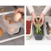 Lohas Refrigerator Rectangular Pull-Out Fresh-Keeping Drawer & Egg Storage Box