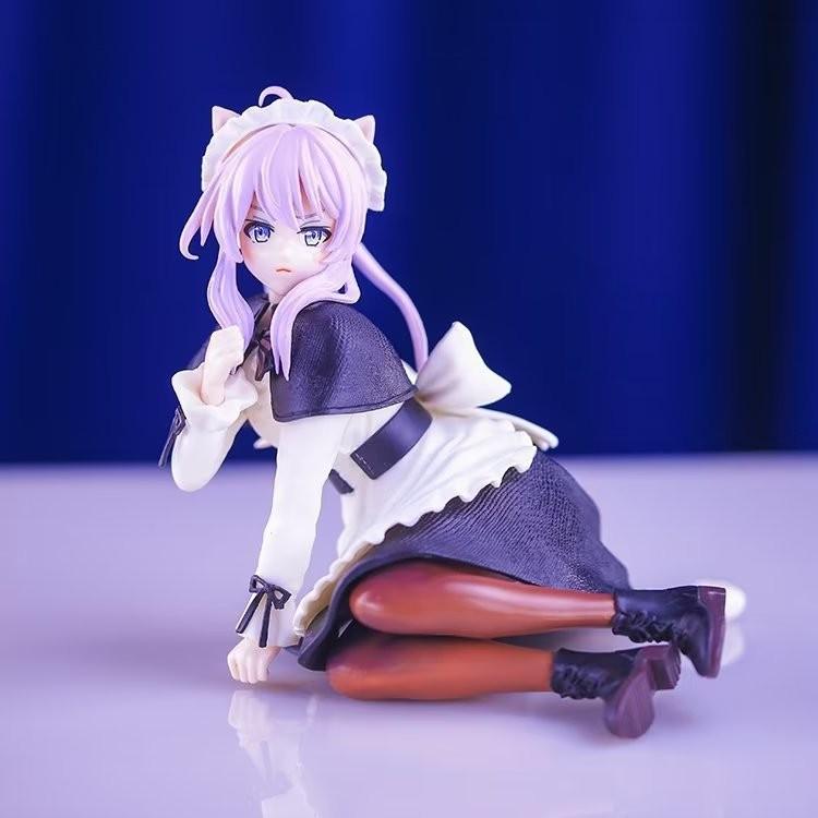 Magical Ear Cat Maid Irina Grey Anime Figure Stunning Pvc Collectible Model