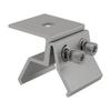 Roof Mounting Clamps Set 14pcs Aluminium Standing Seam Clamps for Solar PV Systems with Stainless Steel Fittings
