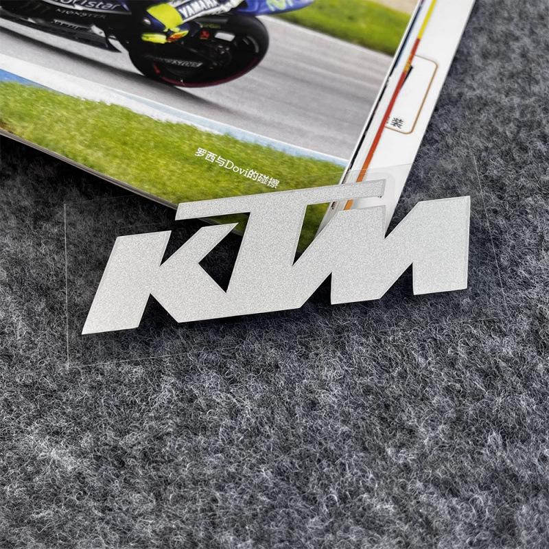 KTM Logo Motocykl Nadwozie & Samochód Odporna na Zarysowania Odblaskowa Naklejka