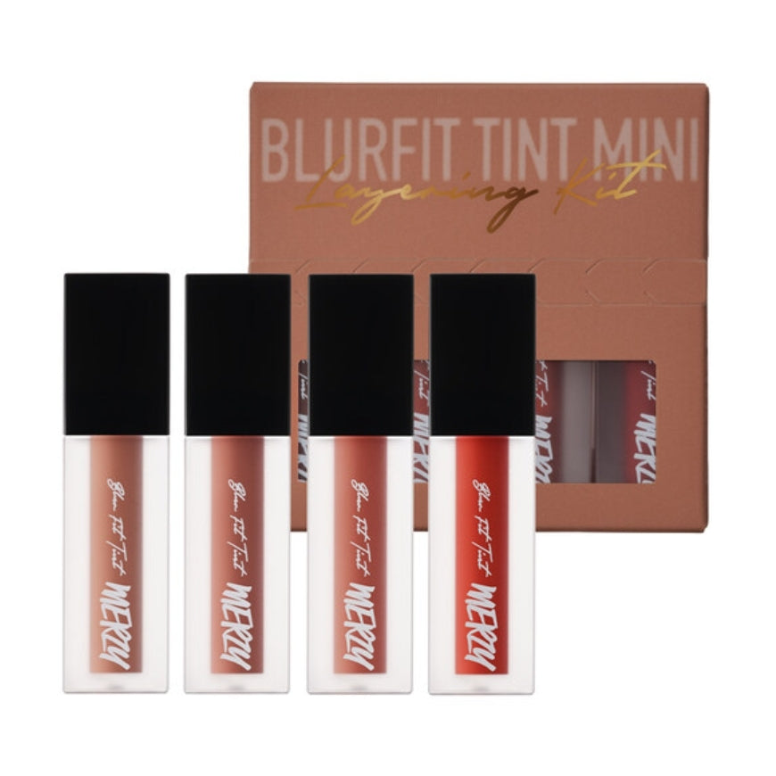 

Merzy Blurfit Mini Layering Tint Cool Tone / Warm Tone Kit 1,5 г * 4 шт. Warm Tone Kit