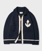 Amfeast Anchor Cowichan Cardigan Navy