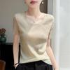 Women's Slimming Mesh Bright Silk Short Sleeve Top
