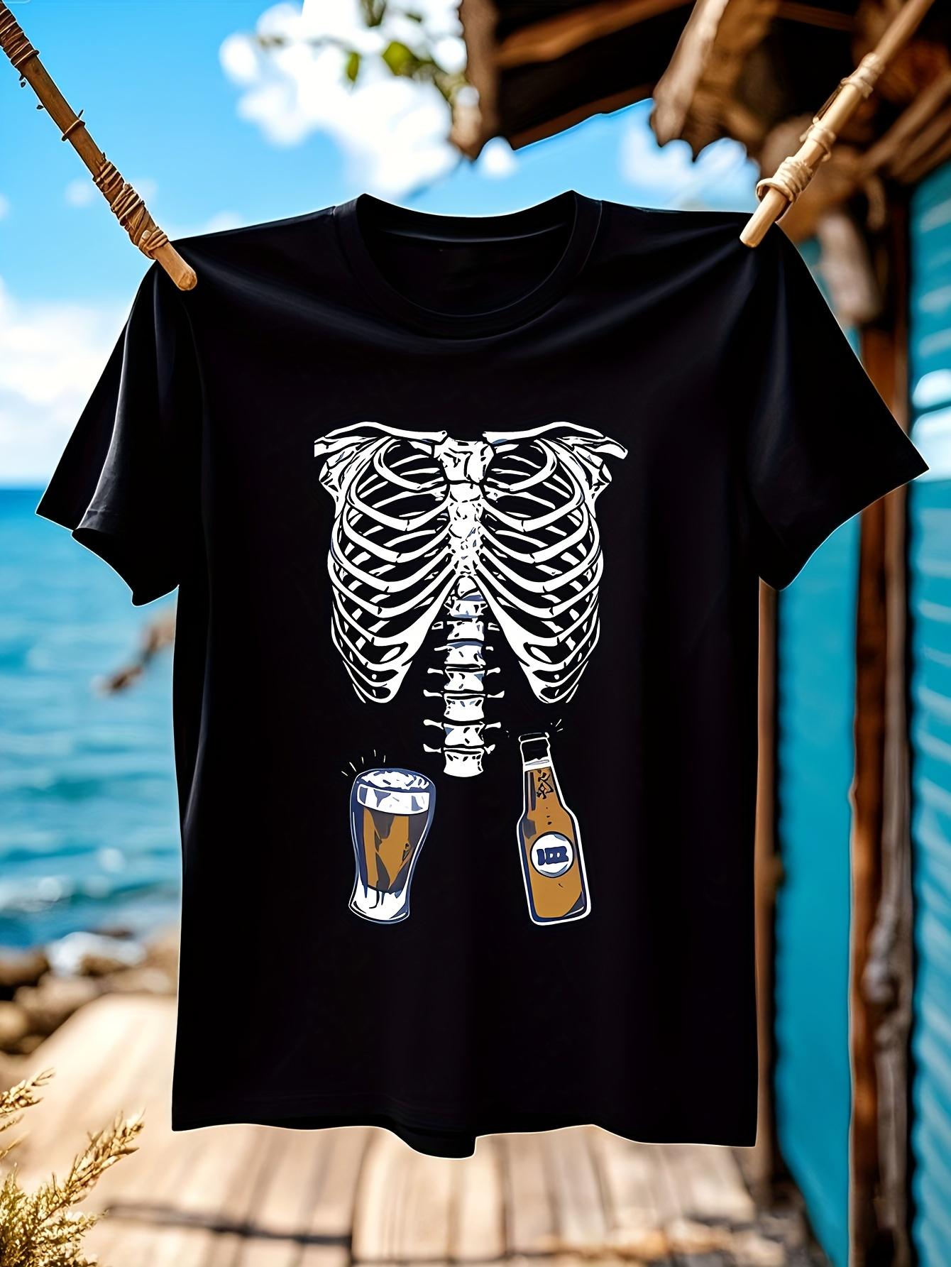 Maternity Halloween Costume - Skeleton X-Ray Pregnancy An... XXL