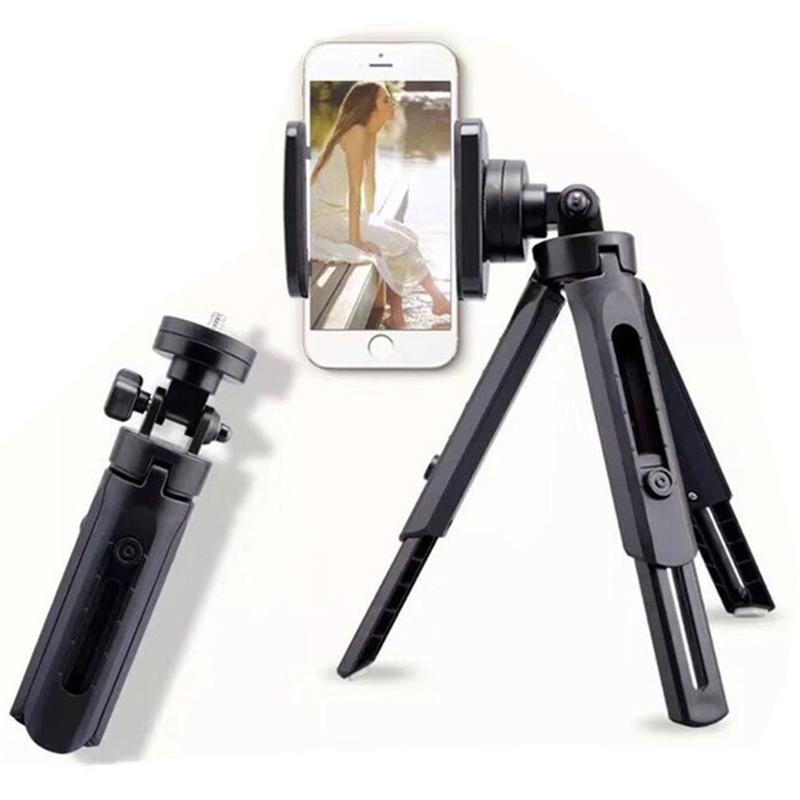 Portable Extendable Mini Desktop Smartphone Tripod Mount Cell Phone Selfie Stick Tripod Phone Holder For Live Video Selfie