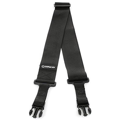 DiMarzio Clip Lock Strap, Wide Type, Black, DD2800-BK