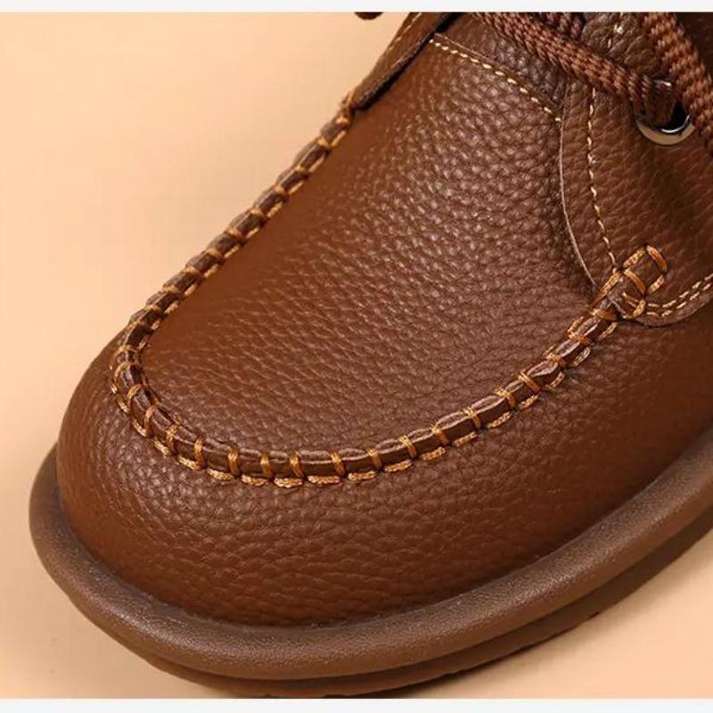 2025 New Thick Bottom Short Boots Spring and Fall Boots Padded Winter