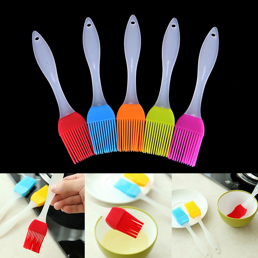 Silicone Baking Bakeware Bread Cook Pastry Oil Cream Bbq Tools Basting Brush