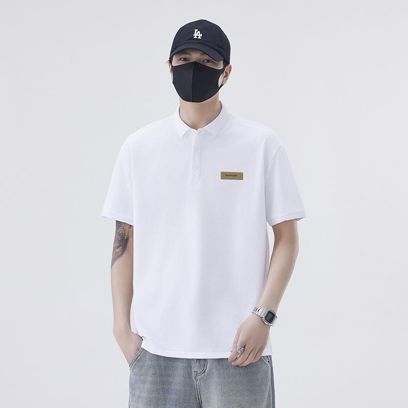 New Summer T-shirt Loose Lapel Short-sleeved POLO Shirt T-shirt
