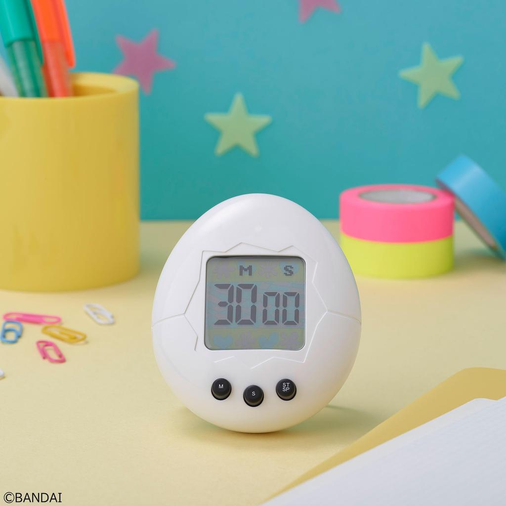 Ccp Tamagotchi Kitchen Timer Tamagotchi Characternics Series KH-CT82-TWH