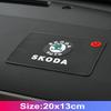 Tappetino Antiscivolo per Auto Tappetino Antiscivolo per Rapid Kodiak Superb Octavia 2 A7 Fabia Tour RS Kamiq Yeti Accessori Interni Auto