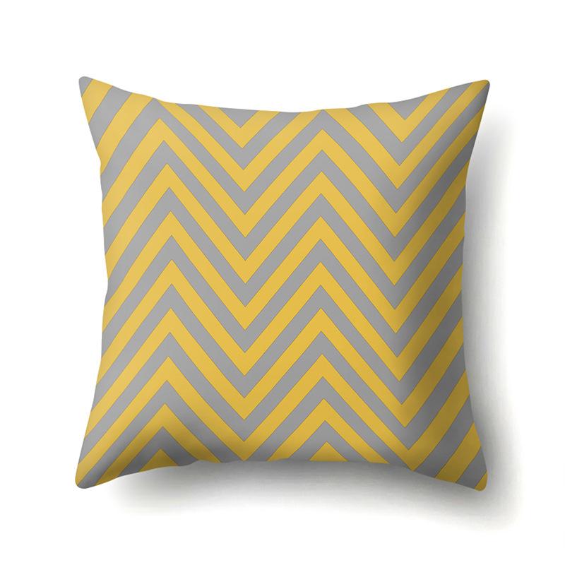 Polyester Pillowcase Automobile Decoration Home Printed Pillowcase