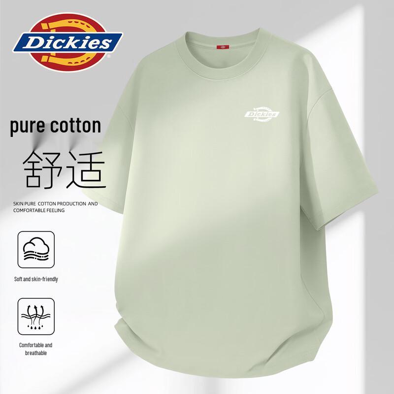 Dickies Men's Loose Fit Cotton Short Sleeve T-Shirt