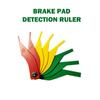 8 In 1 Brake Pad Measuring Tool Gauge Feeler Tester Scale Lining Thickness Wea
