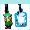 Mumin Amime Nilpferd Vogelscheuche PVC Gepäckanhänger mit Cartoon-Design für Reisezubehör