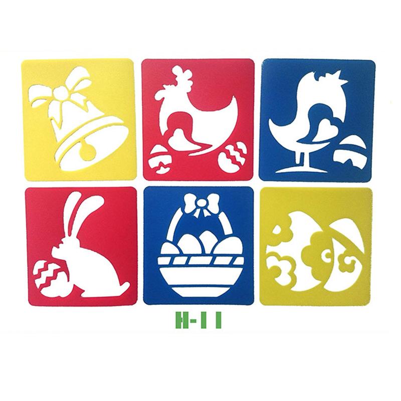 6 plastikowych szablonów do rysowania obrazków, szablonów linijek, artykułów biurowych, papieru artystycznego DIY, kolorowanek, narzędzi do rysowania i skrobania TMZ