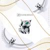 Charms Pr 925 Fox Pendant Bead Colorful Zircons Beads Lis