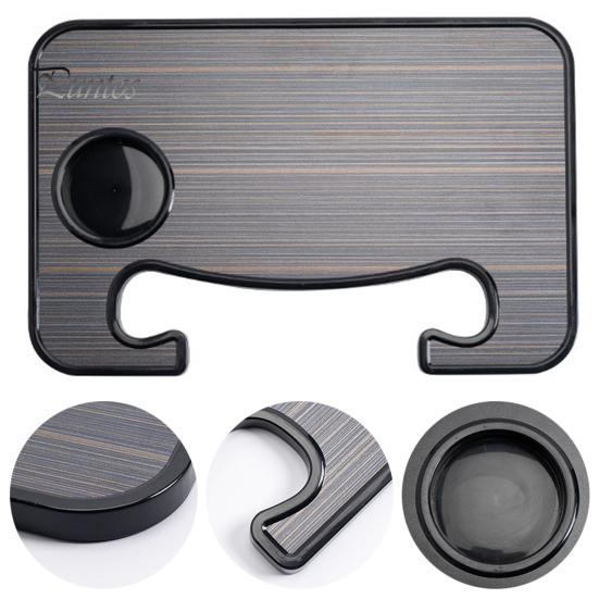 Car Dining Table Food Anti-slip Cup Slot Design Tray Steering Wheel Vehicle Supplies Eating
