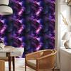 Watercolor Galaxy Wallpaper Navy Blue and Indigo, Plum Background 50x1000