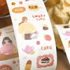 300cm/Roll Cartoon Daily theme of characters Making Tapes School Stickers DIY Scrapbook Sticker Decor Planner Korean Stationery