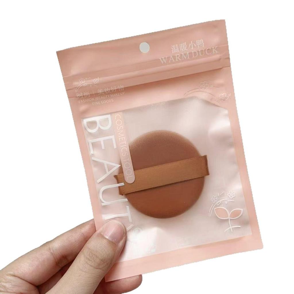 Ultra Soft Double-Sided Cushion Puff - Non-Absorbent & Versatile for Wet/Dry Use, Ideal for Photo Studio Makeup Setting.