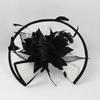 Vintage Fascinator Women Headbands Flower Teas Party Headwear Romantics Handmade for Weddings and Parties