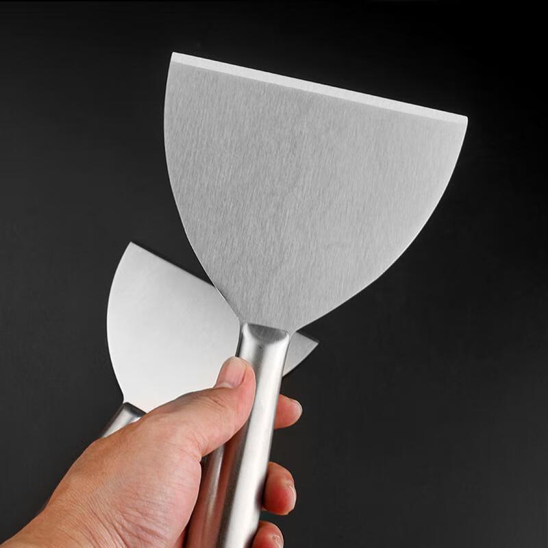 Integrated Stainless Steel Frying Spatula