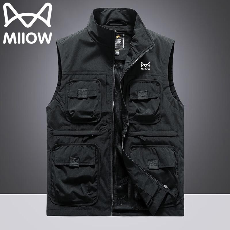 

MiiOW Men s Multi-Pocket Outdoor Utility Vest 5XL
