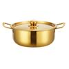YiBo 22cm Edelstahl Koreanischer Ramen Topf