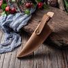 PU Leather Sheath Holder For Knife Flashlight Tool Belt Loop Case Camping Outdoor Carry Holster Tactical Equipment Hunting Gear Multipurpose Pouch