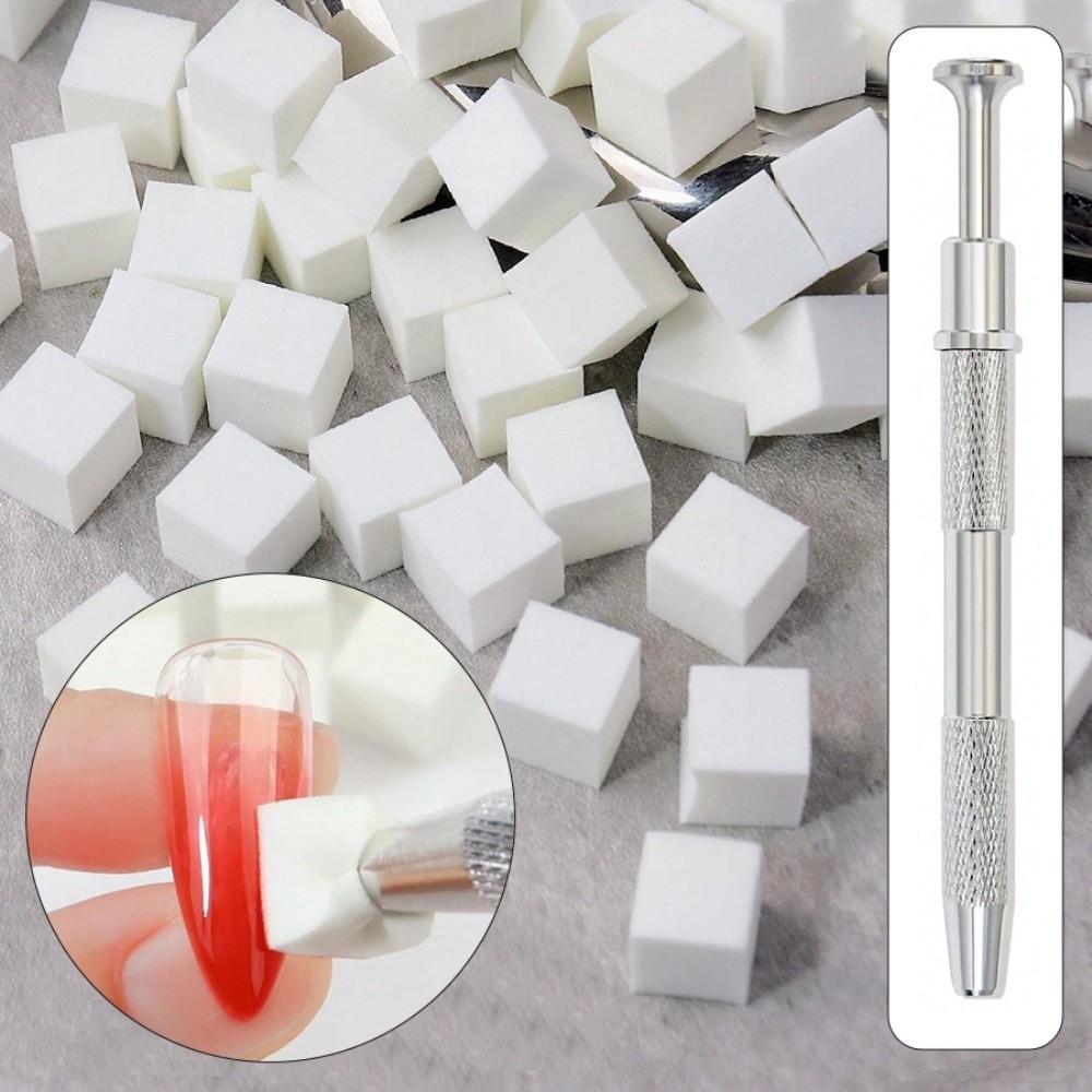 Soft Gradient Nail Sponge Set High Rebound Nails Smudge Nail Brush Tool  Pedicure
