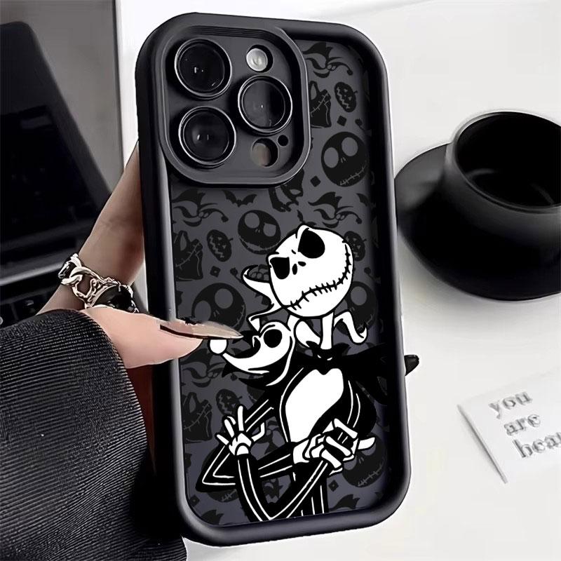 The Nightmare Before Christmas Jack Sally Skellington Case For Apple iPhone 17E 15 16 14 13 12 11 17 Pro Max Air Plus 16E Cover