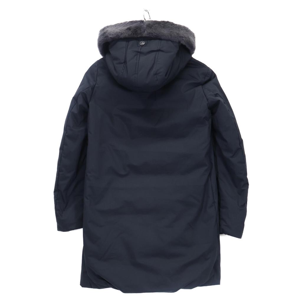 Woolrich WWCPS2644D Navy COCOON PARKA Down Coat Coat XS blackUsed