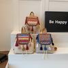 Retro Fringe National Style Backpack Bag Female Fashion Personality Commuting Leisure Senior Sense Travel Backpack
