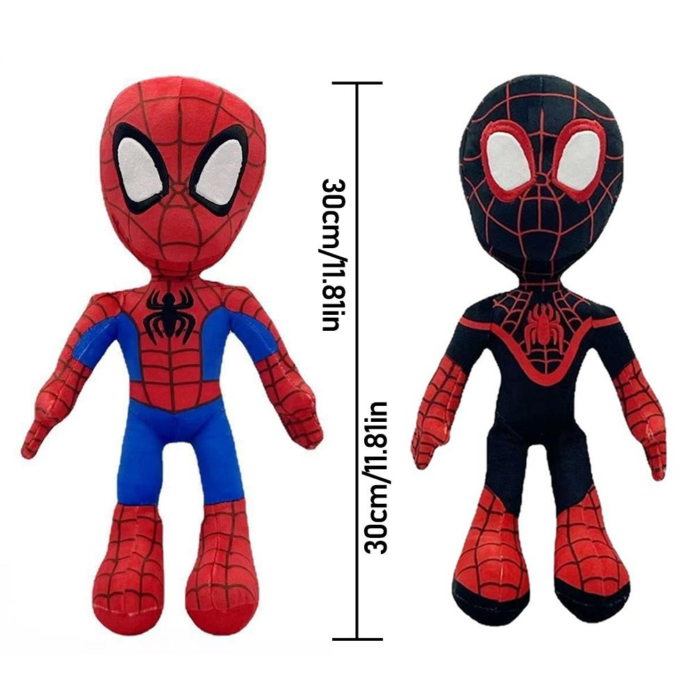30cm Spider-Man Plush Toy Stuffed Doll, Superhero Soft Toy for Kids, Christmas Birthday Gifts for Boys Girls