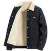 Men's Retro Corduroy Lambswool Winter Coat