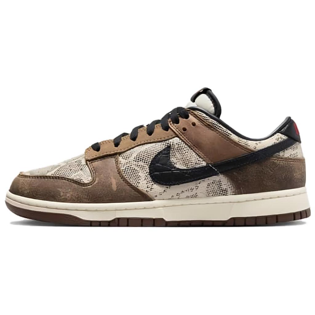 New Nike Dunk Low Premium CO.JP Brown Snakeskin FJ5434-120