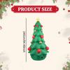 Outdoor Inflatable Christmas Tree LED Lighted Model Yard Decoration Weatherproof Holiday Decor for Garden Party