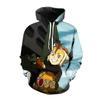 Sword Hero Anime Fleece Hoodie, Men's Thick Warm Autumn Winter Sweatshirt, Warrior Character Print Pullover for Anime Fan Meetups