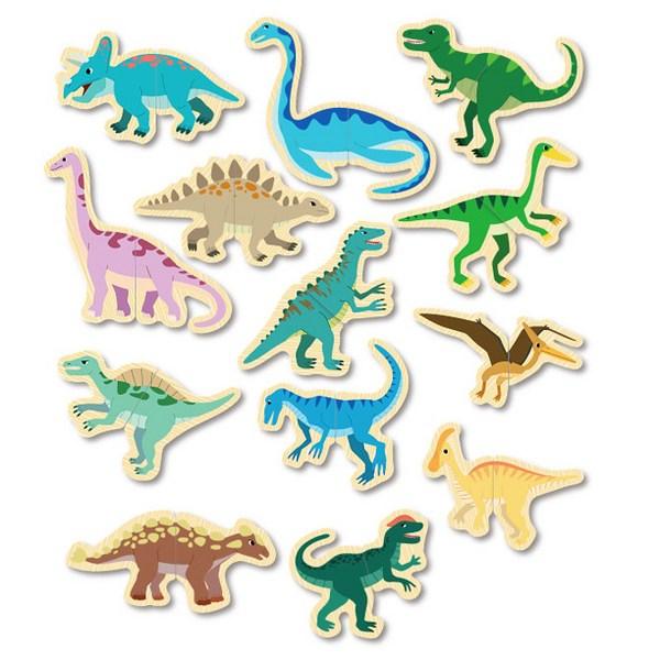 Moms Board OPP Puzzle 4 Zestawy, 1 Zestaw, 104 Elementy, Korea Najlepsze Puzzle dla Maluchów