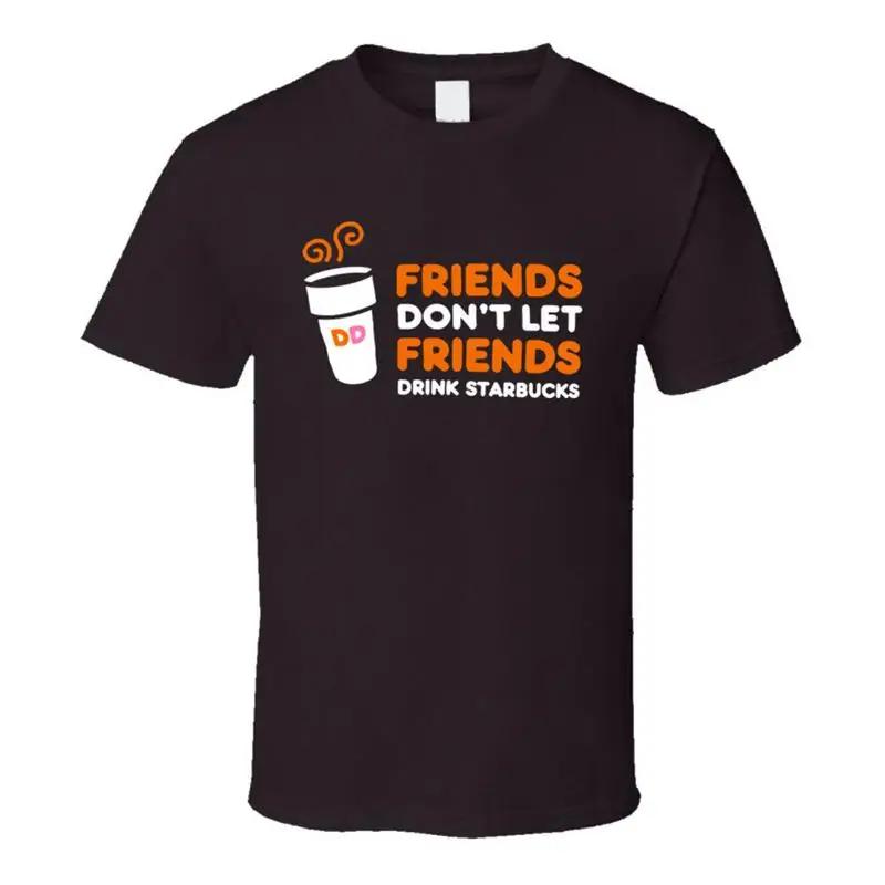 Dunkin Donuts Parody Funny T Shirt S разноцветный