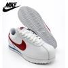 Authentic Women's Cortez Leather White Varsity Red