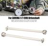 2PCS RC Front and Rr CVD Drive Shaft Steel RC Driveshaft Dogbones For   1/7 1/8 RC Cars