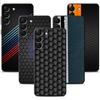 Geometrische Kohlefaserhülle für Samsung Galaxy A57 A23 A25 A37 A22 A55 A53 A35 A26 A52 A36 A32 A24 A73 A51 Handyhülle A72 A71