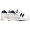 New Balance NB 373 Retro Lace-Up Patchwork Leather Synthetic Low-Top Casual Running Shoes Unisex sneaker White Black ML373PA2