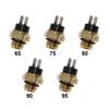 Part Fits Motorcycle M16 65/75/80/85/90/95° Temperature Sensor Copper Radiator Cooling Fan Temperature Thermostat Switch Sensor (75)